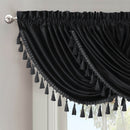 Heavyweight Velvet Waterfall Valance 57”Wx37”L (Single)-Wholesale Beddings
