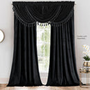 Heavyweight Velvet Waterfall Valance 57”Wx37”L (Single)-Wholesale Beddings