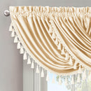 Heavyweight Velvet Waterfall Valance 57”Wx37”L (Single)-Wholesale Beddings