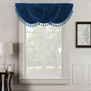Heavyweight Velvet Waterfall Valance 57”Wx37”L (Single)-Wholesale Beddings