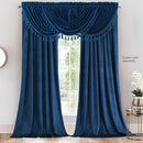 Heavyweight Velvet Waterfall Valance 57”Wx37”L (Single)-Wholesale Beddings