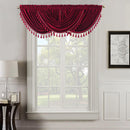 Heavyweight Velvet Waterfall Valance 57”Wx37”L (Single)-Wholesale Beddings