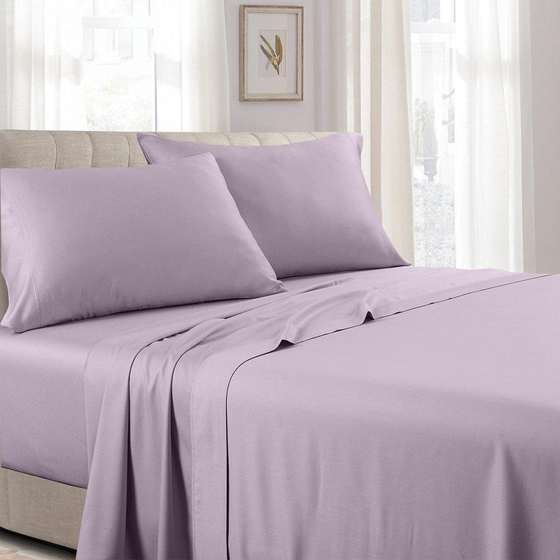 Luxury Pure Cotton 600 Thread Count Sheets Solid Bed Sheets Set-Wholesale Beddings
