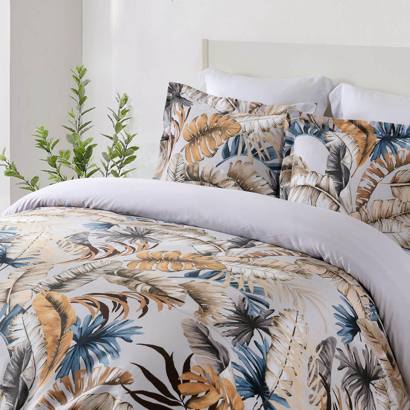 Oasis 100% Cotton Duvet Cover Set-Wholesale Beddings