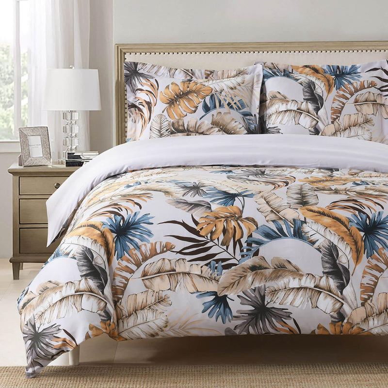 Oasis 100% Cotton Duvet Cover Set-Wholesale Beddings