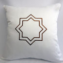 Ottoman Throw Pillow Cover 18 X 18 Inches 100% Cotton Sateen-Wholesale Beddings