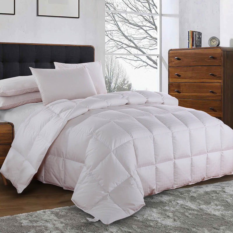 Oversized Goose Down Comforter All Season 600FP Duvet Insert-Wholesale Beddings