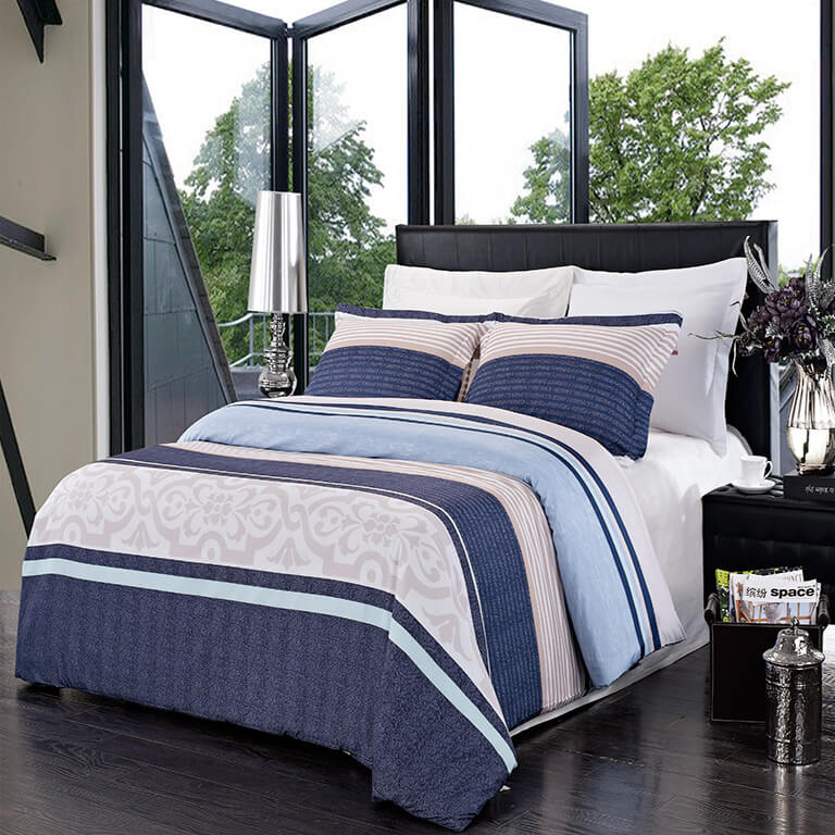 Park Ave 100% Microfiber 3-Piece Duvet Cover Set-Wholesale Beddings