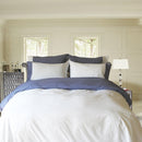 Remi Percale Duvet Cover Set Bicolor 100% Cotton USA-Wholesale Beddings
