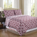 Sierra Silky Soft 100-Percent Cotton Reversible Duvet Cover Set-Wholesale Beddings
