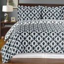 Sierra Silky Soft 100-Percent Cotton Reversible Duvet Cover Set-Wholesale Beddings