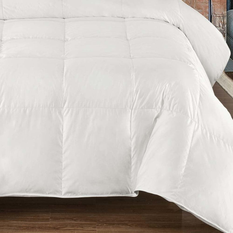Silk Goose Down Filled Comforter Warm Baffle Box Winter Goose Fill-Wholesale Beddings