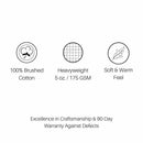 Top Split King (Flex King) - Heavyweight Flannel Sheet Set-Wholesale Beddings