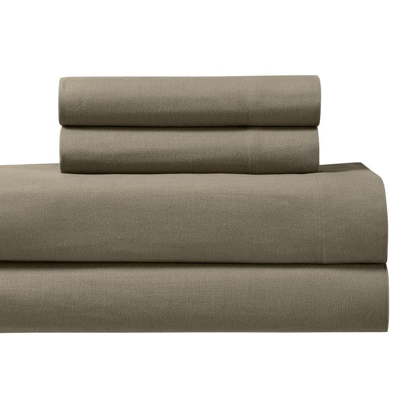Top Split King (Flex King) - Heavyweight Flannel Sheet Set-Wholesale Beddings