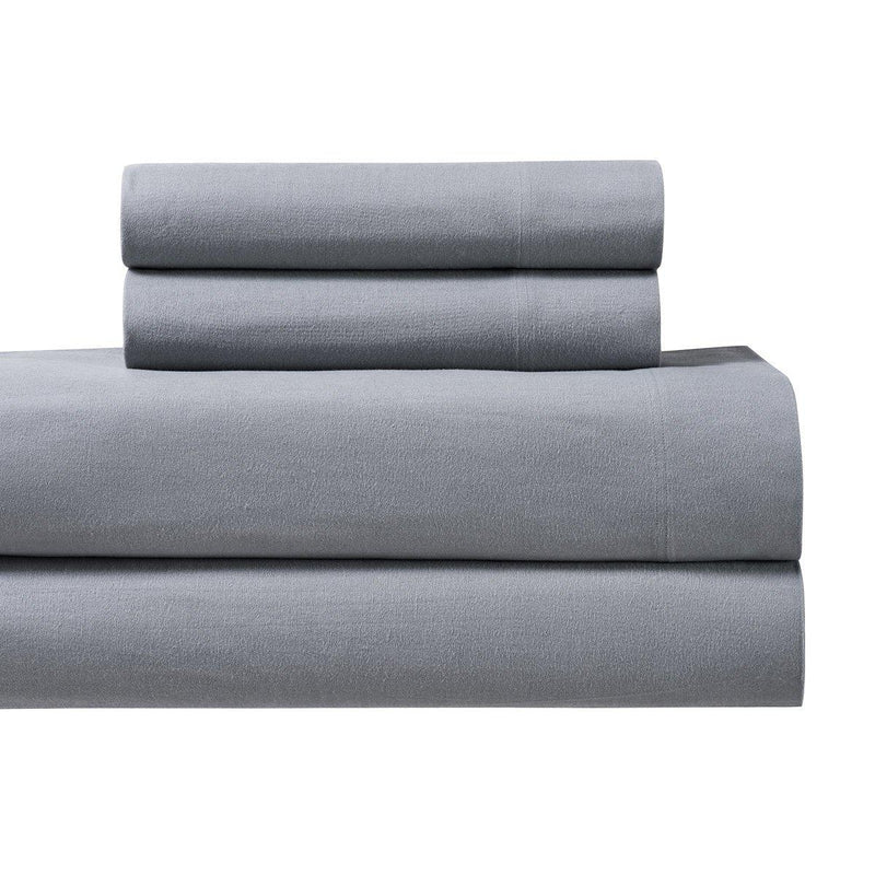 Royal Tradition Top Split King Sheet Set – 650 Thread Count, Soft Cotton Blend (Half Split Fitted Sheet)