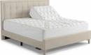 Top Split King ( Flex King ) Waterproof Bamboo Jacquard Mattress Pad-Wholesale Beddings