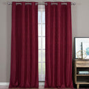 Voyage Jacquard Thermal Blackout Grommets Curtain Panels (Set of 2) in 63, 84, 96 OR 108 inch long-Wholesale Beddings