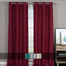 Voyage Jacquard Thermal Blackout Grommets Curtain Panels (Set of 2) in 63, 84, 96 OR 108 inch long-Wholesale Beddings
