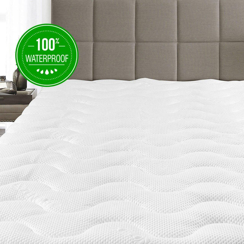 Waterproof Lyocell from Eucalyptus TENCEL™ Jacquard Mattress Pad-Wholesale Beddings