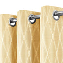 100% Blackout Curtain Jacquard Thermal Insulated Victoria Panels ( Set Of 2)-Wholesale Beddings