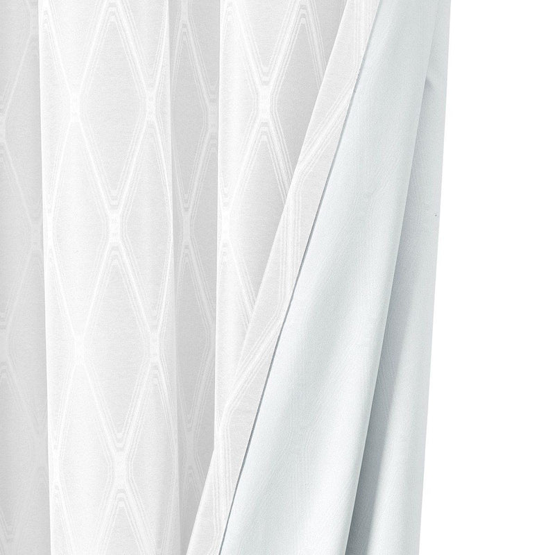 100% Blackout Curtain Jacquard Thermal Insulated Victoria Panels ( Set Of 2)-Wholesale Beddings