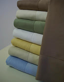 100% Silky Rayon from Bamboo Sheet Set California King Size-Wholesale Beddings