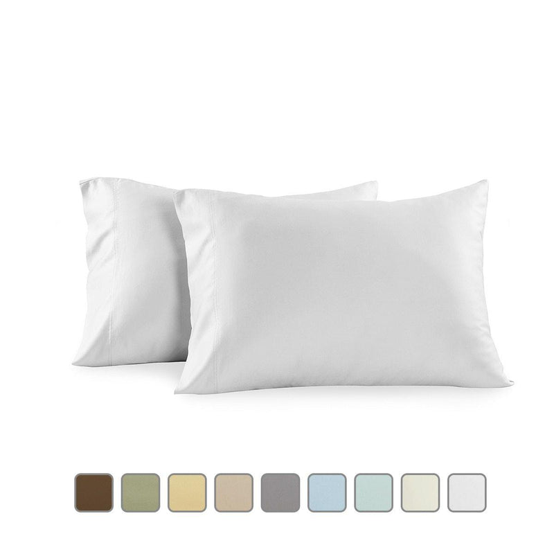 1000 Thread Count Pillowcases 100% Cotton Standard Or King Size(Pair)-Wholesale Beddings