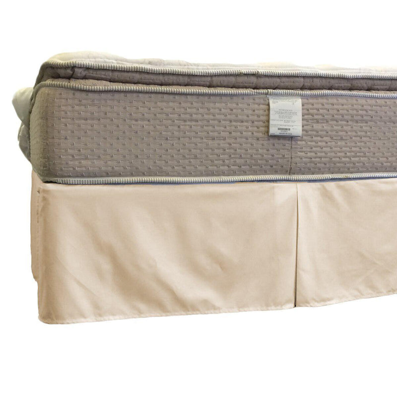 650TC Wrinkle-Free Cotton Blend Split Corner Bed Skirts-Wholesale Beddings
