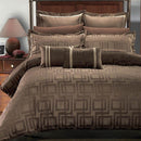 7 Piece Janet Jacquard Duvet Cover Set by Royal Hotel-Wholesale Beddings