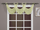 Abri Grommet Crushed Sheer Window Treatment (Single)-Wholesale Beddings