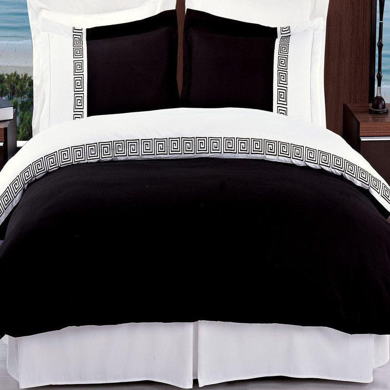 Astrid Embroidered 3-Piece Duvet Cover Sets-Wholesale Beddings