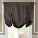 Blackout Weave Curtains Rod Pocket Tie Up Shade for Small Window ( 46" W X 63" L) Stanton-Wholesale Beddings