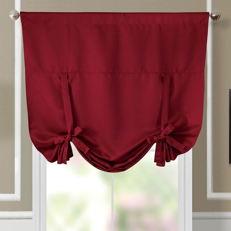 Gxi Burgundy Velvet Curtains For Living Room Thermal Insulated Curtains With Luxury Pom Poms Rod Pocket Drapes For Bedroom, 2 Panels,Each W52xL82 Inch