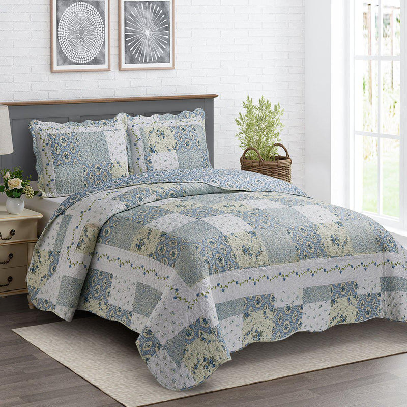 Brea Oversize Quilt Set-Wholesale Beddings