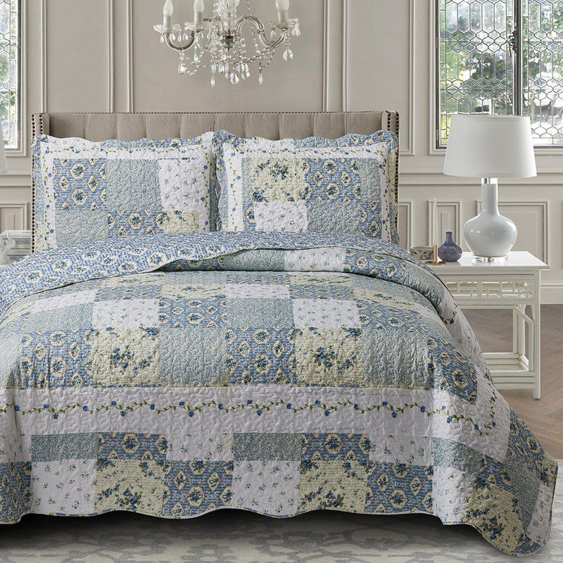 Brea Oversize Quilt Set-Wholesale Beddings