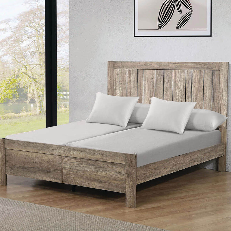 Eucalyptus Tencel Lyocell Split King Adjustable 600 Thread Count Bed Sheet Set-Wholesale Beddings
