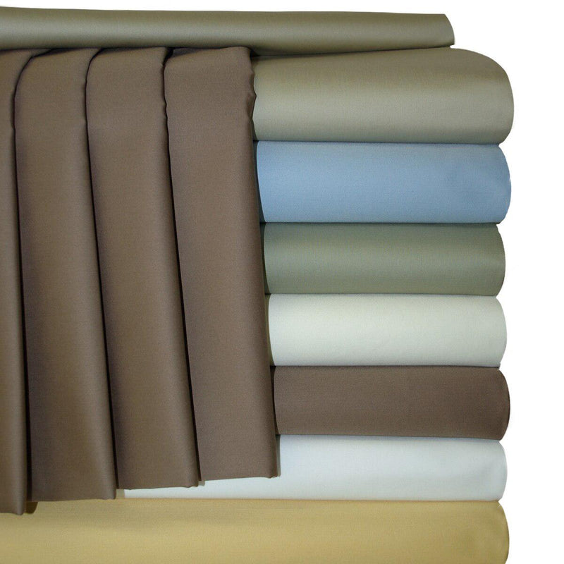 Extra Deep 22 Inch pocket Sheets 100% cotton 300 Thread count Solid-Wholesale Beddings