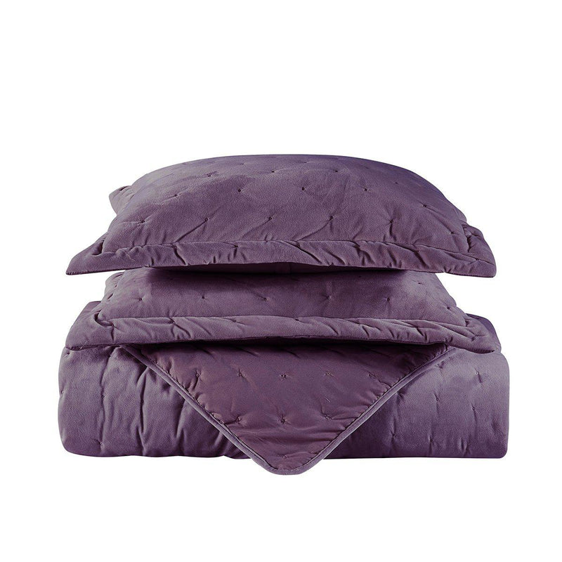 Fluffy Velvet Coverlet Set-Wholesale Beddings