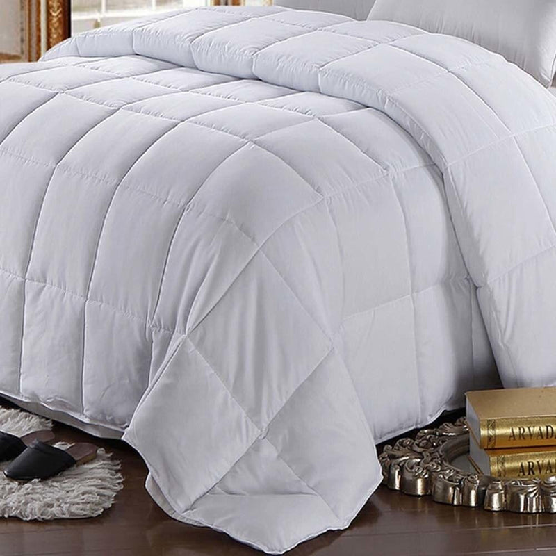 Goose Down Feathers Comforter Hypoallergenic Duvet Insert-Wholesale Beddings