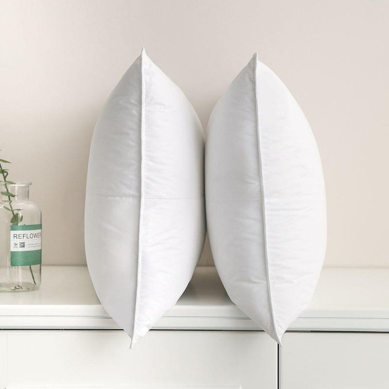 Goose Feather Doen Pillows Set of 2, PCM - White - On Sale - Bed Bath &  Beyond - 38434344