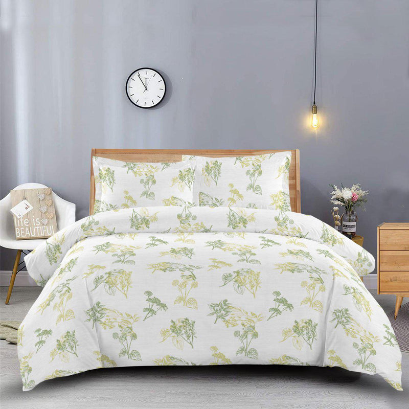 Heavyweight Printed Flannel Duvet Covers 170GSM - Hedgerow-Wholesale Beddings