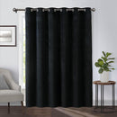 Heavyweight Wide Width 84-Inches Velvet Curtains Grommet Top (Single)-Wholesale Beddings