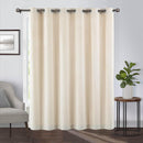 Heavyweight Wide Width 84-Inches Velvet Curtains Grommet Top (Single)-Wholesale Beddings