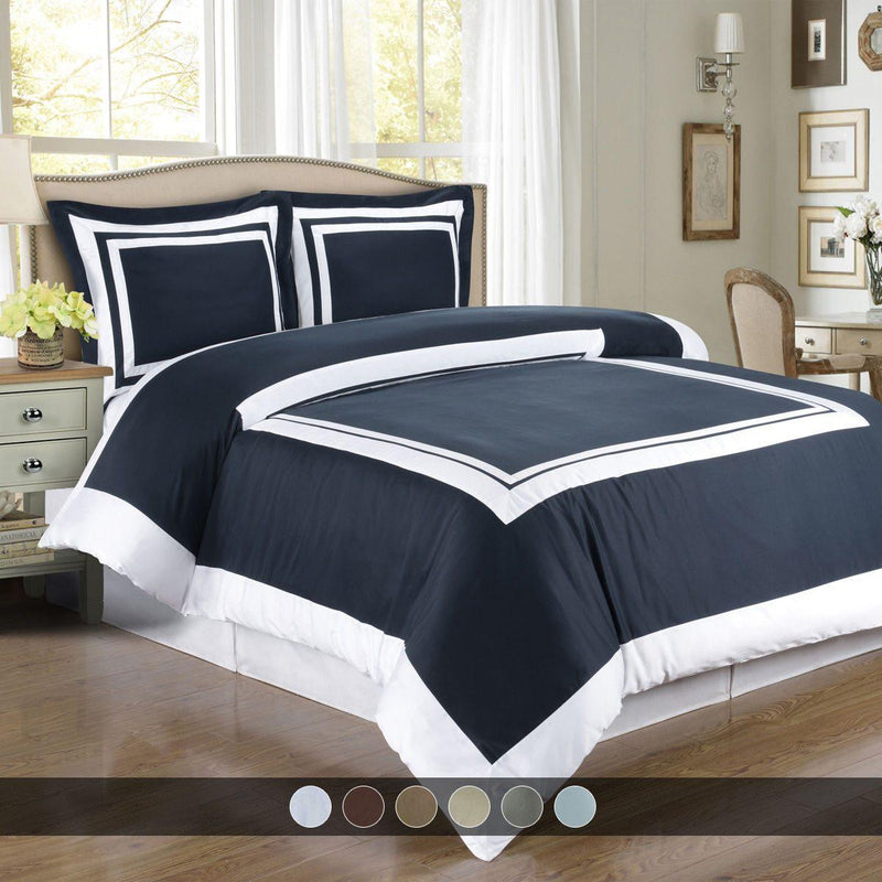 Hotel 100% Cotton Duvet Cover Set-Wholesale Beddings