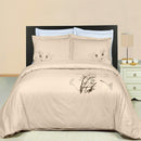 Katella Embroidered 100% Cotton Multi-Piece Duvet Set-Wholesale Beddings