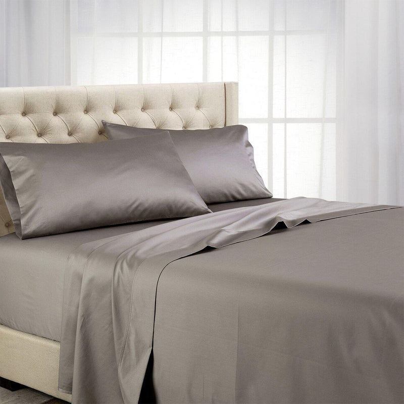 Luxury 1200 Thread Count Sheets 100% Cotton Solid-Wholesale Beddings