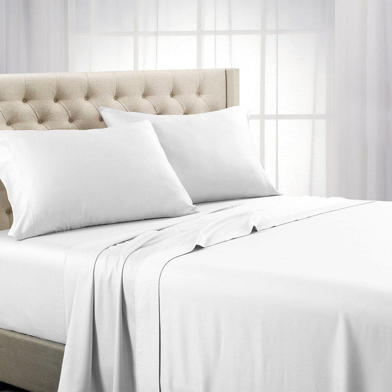 Luxury 1200 Thread Count Sheets 100% Cotton Solid-Wholesale Beddings