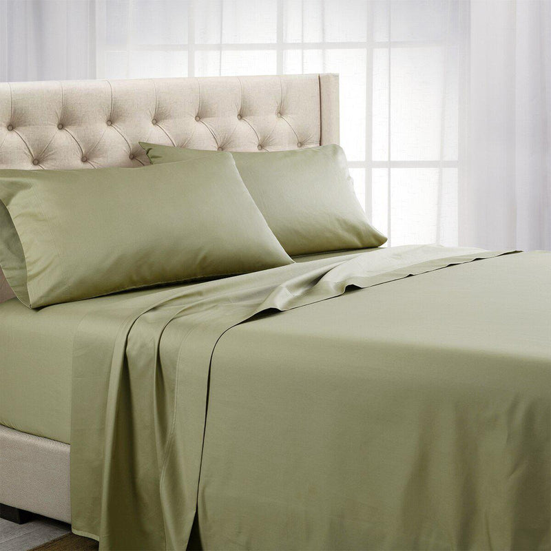 Luxury 1200 Thread Count Sheets 100% Cotton Solid-Wholesale Beddings