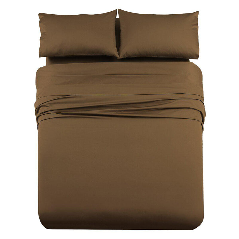 Luxury Heavyweight 1000 Thread Count Sheets 100% Cotton Solid Sheet Set-Wholesale Beddings