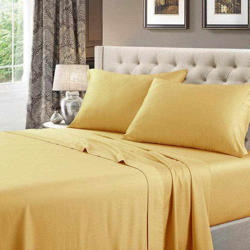 Olympic Queen 100% Cotton 600 Thread Count Sheets Solid-Wholesale Beddings